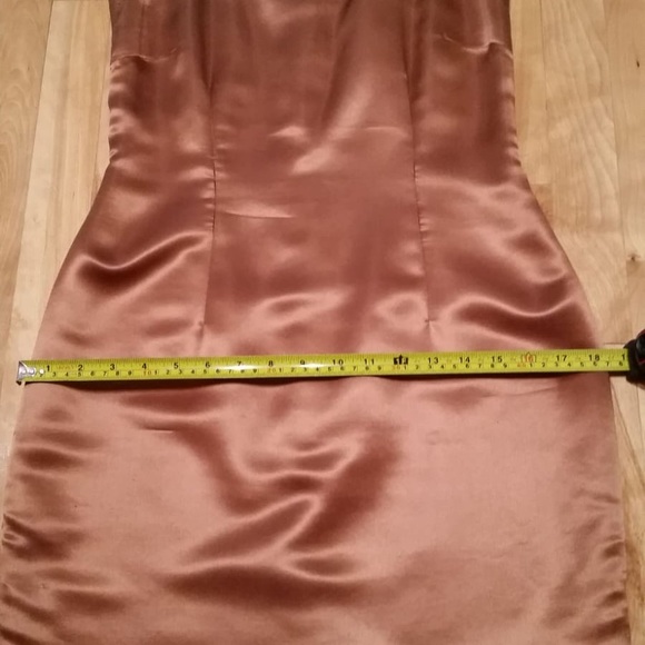 100% Silk Bronze Dress and Blazer - Picture 10 of 10